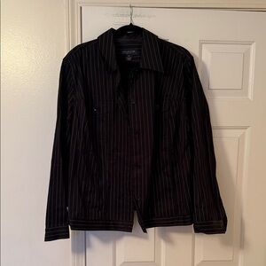 Women’s Jones New York Black Striped Jacket